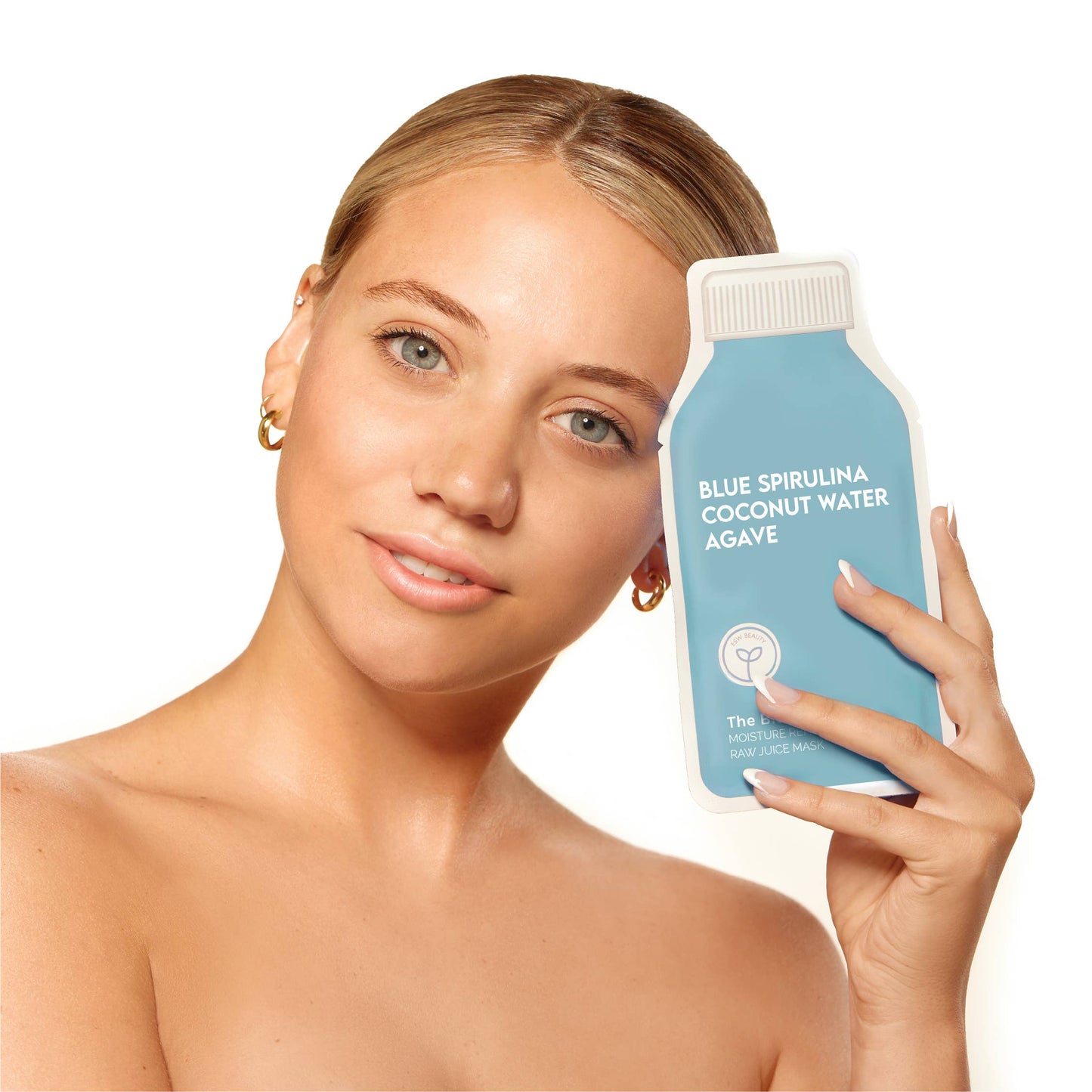 The Blue Dream Moisture Repair Raw Juice Mask: With Peg Hole