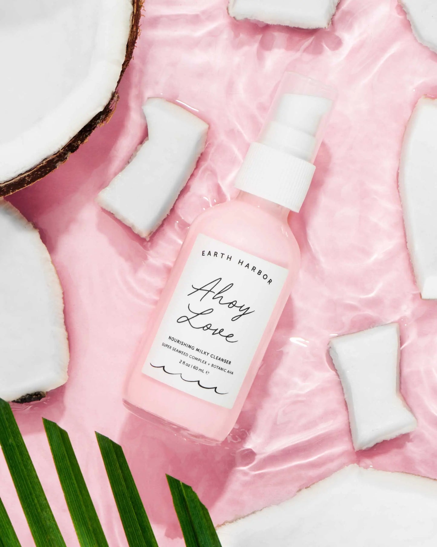 AHOY LOVE Nourishing Cleanser: Super Seaweed + Botanic AHAs Earth Harbor Naturals