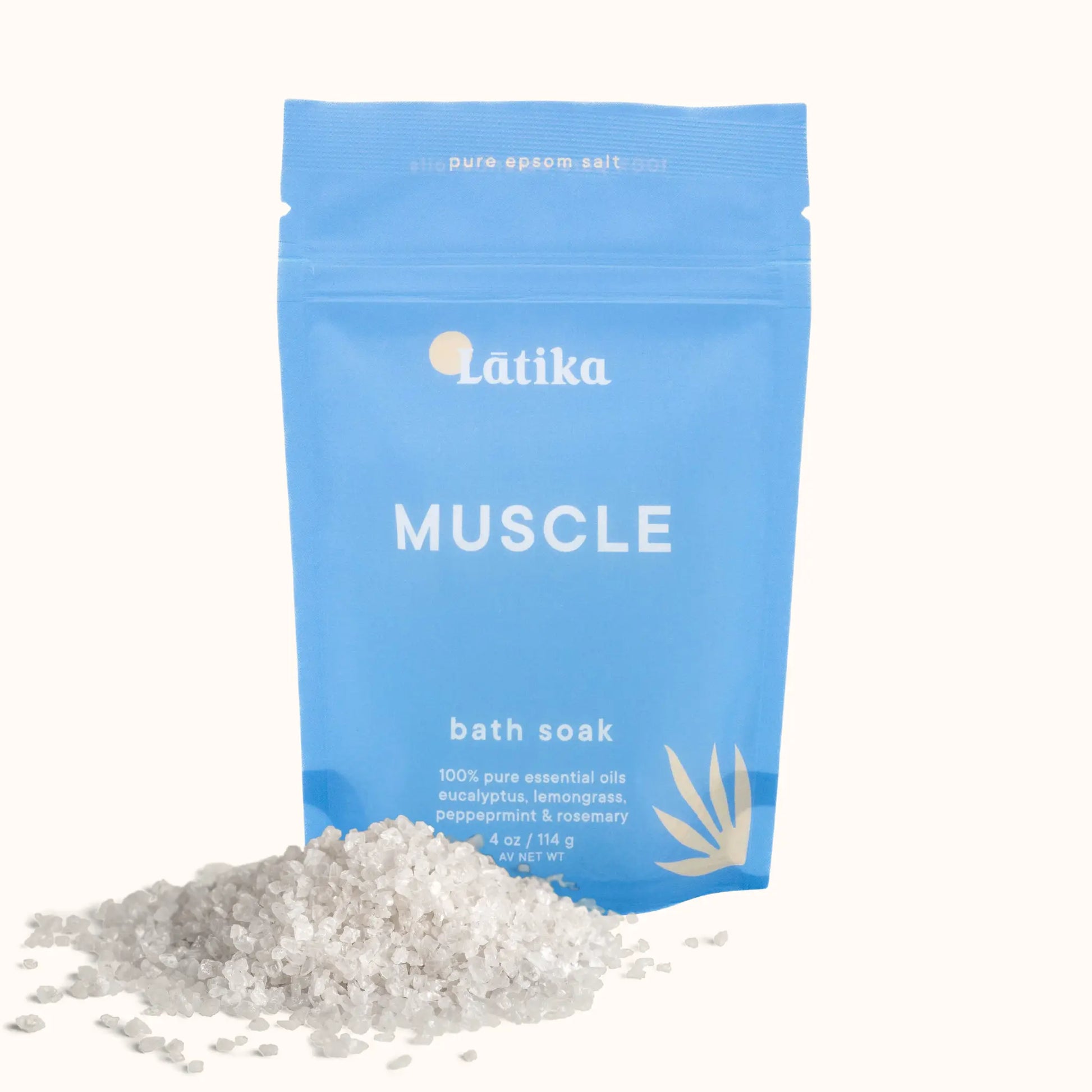 Muscle Epsom Bath Soak Latika Beauty
