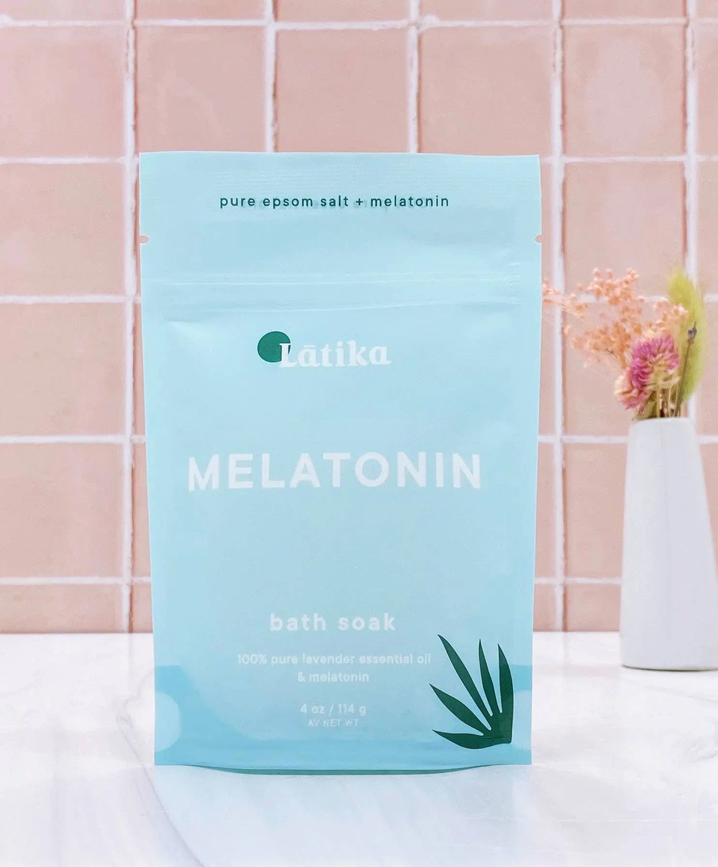 🌙Melatonin Bath Soak – Sleep Assist Latika Beauty