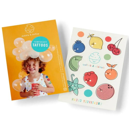 Temporary Tattoo Set Dabble & Dollop