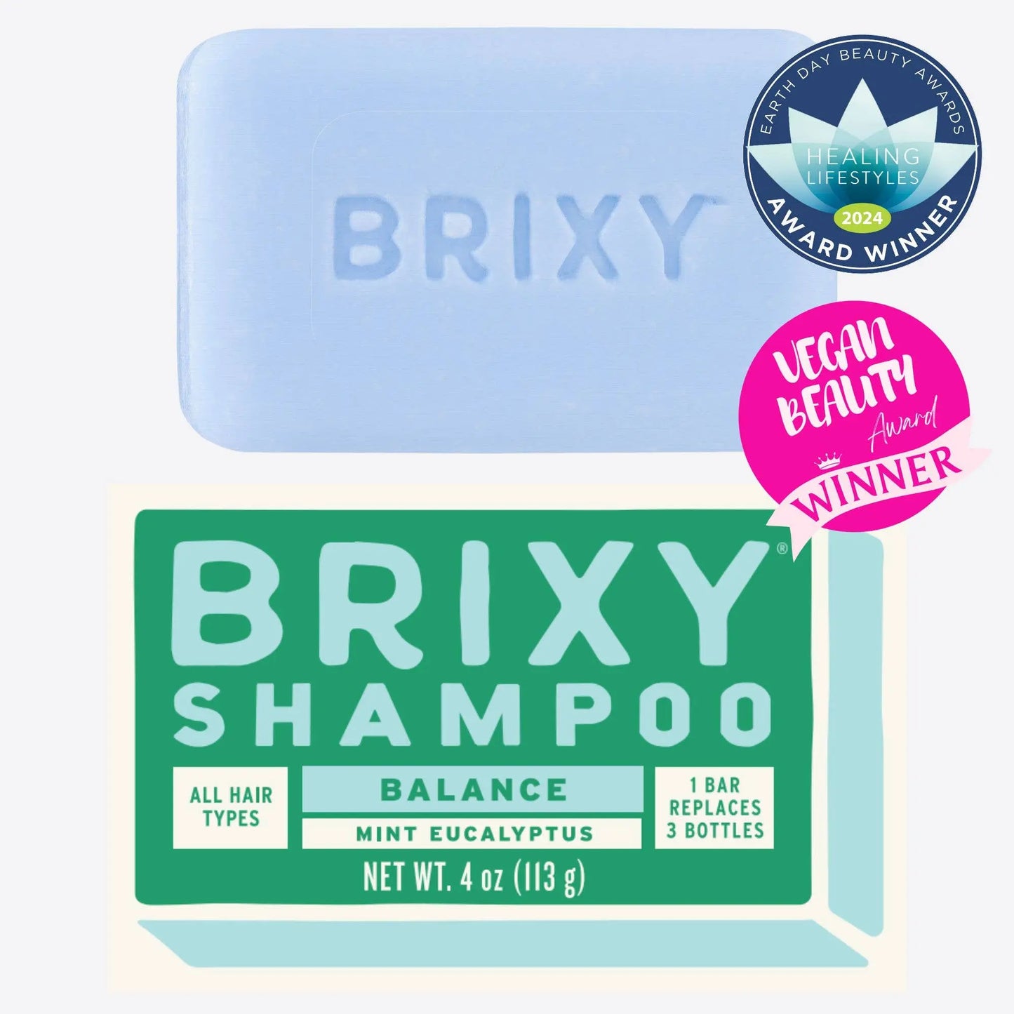 Balance Shampoo Bar For Oily Scalp | All Hair Types BRIXY