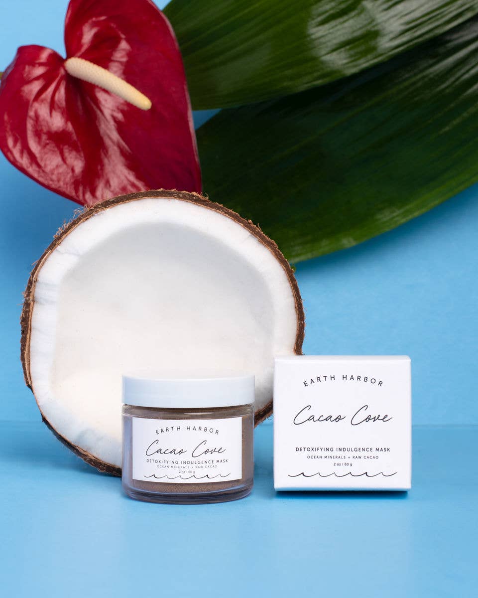 CACAO COVE Detox Dessert Mask: Raw Cacao + Ocean Minerals