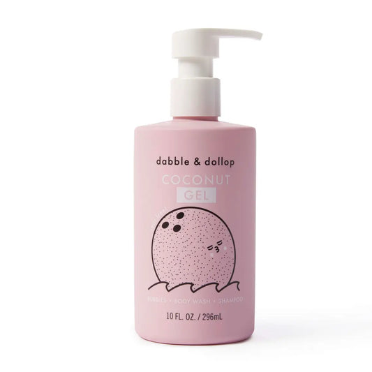 All-Natural Coconut Shampoo, Body Wash & Bubbles Dabble & Dollop