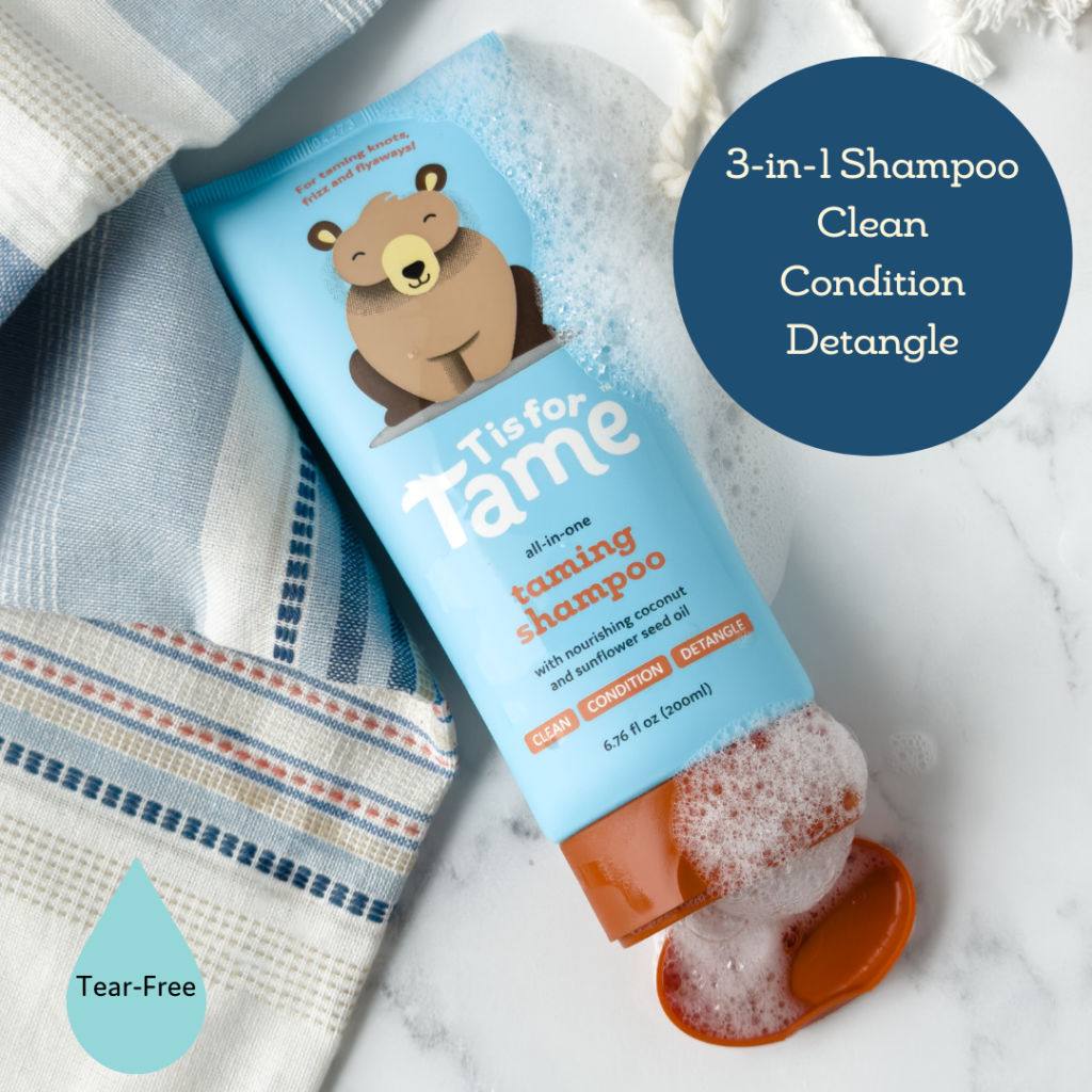 3-in-1 Baby Shampoo Cleanses, Conditions & Detangles