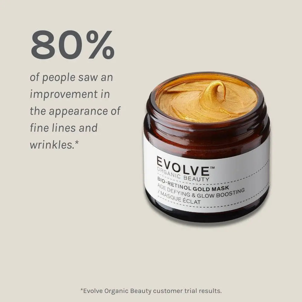 Bio-Retinol Gold Face Mask Evolve Organic Beauty