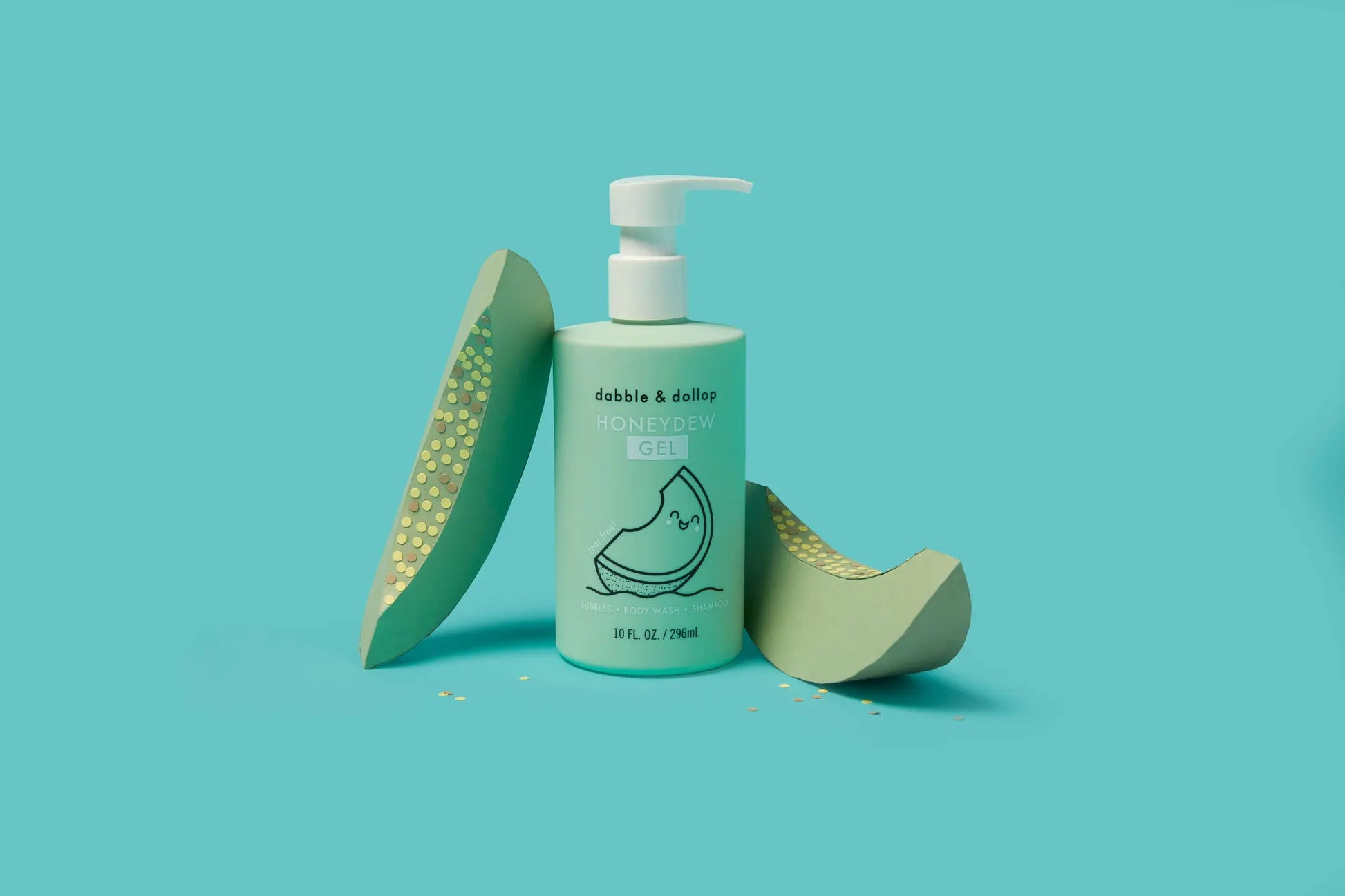 All-Natural Honeydew Shampoo, Body Wash & Bubbles Dabble & Dollop