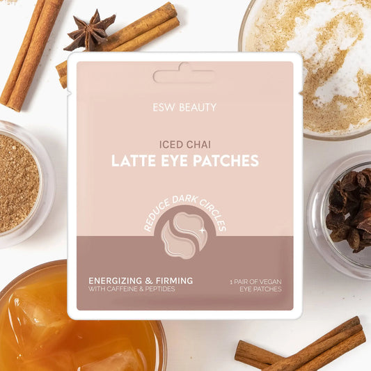 Iced Chai Latte Energizing & Firming Eye Patches ESW Beauty
