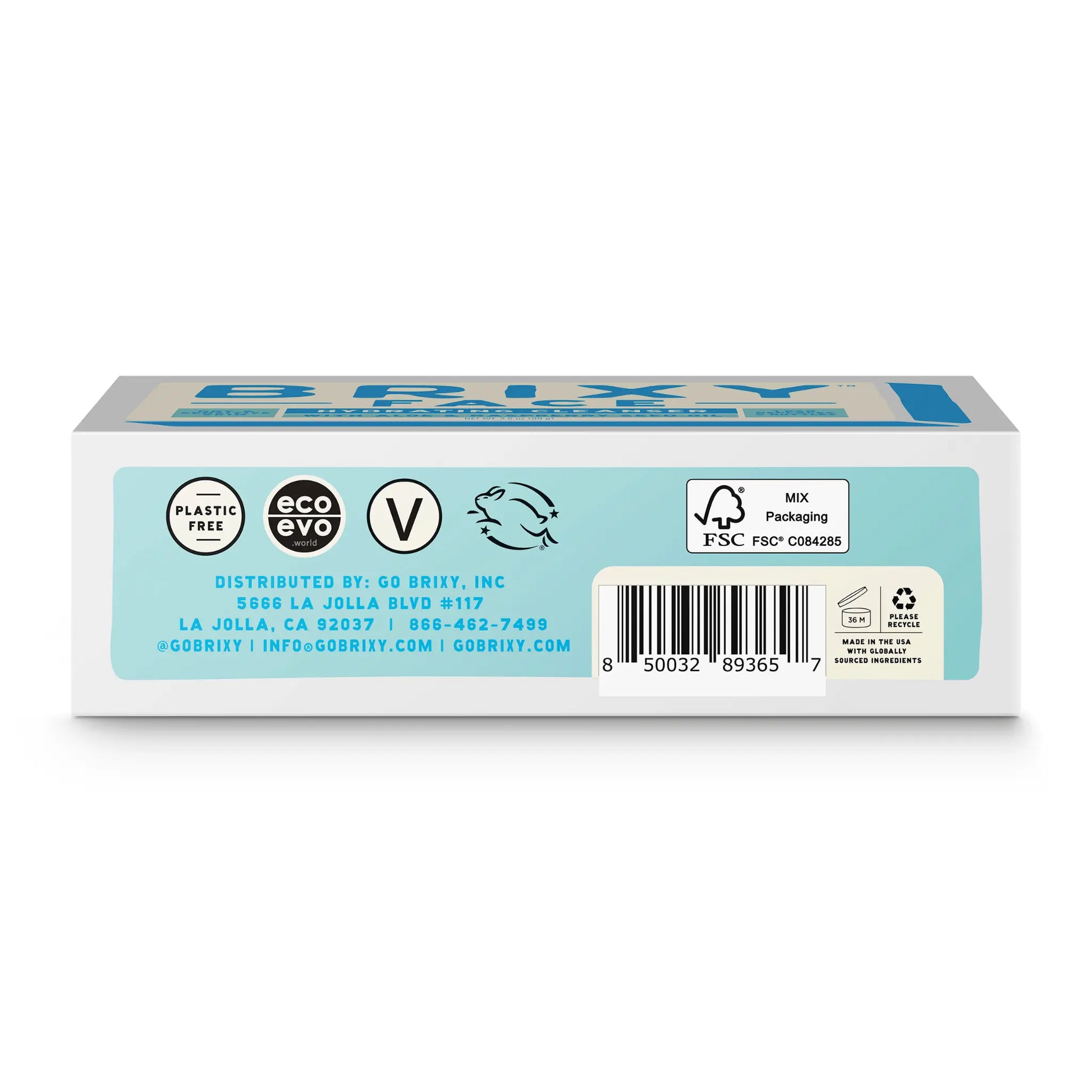 Hydrating Facial Cleansing Bar BRIXY