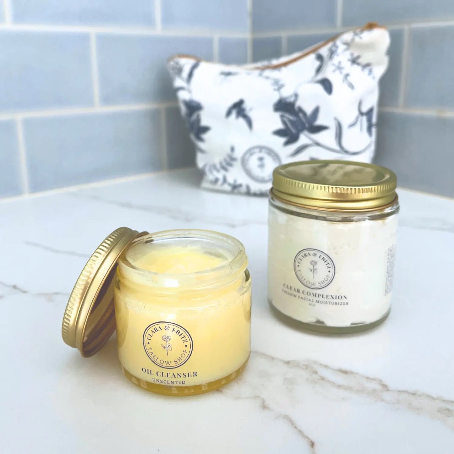Tallow-Based Oil Cleanser Clara & Fritz Tallow Shop