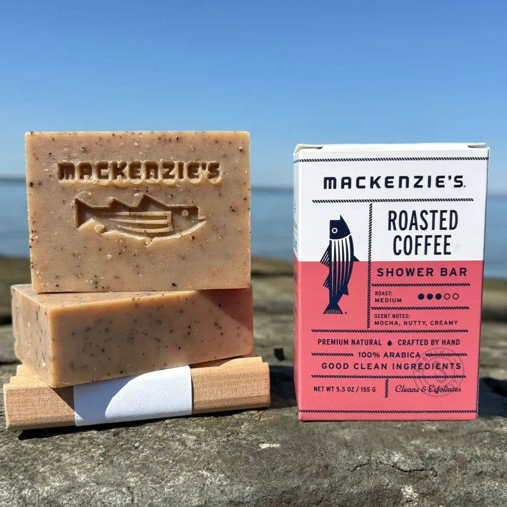 Roasted Coffee Shower Bar- 5.5 oz (12 qty) MacKenzie's Fisherman
