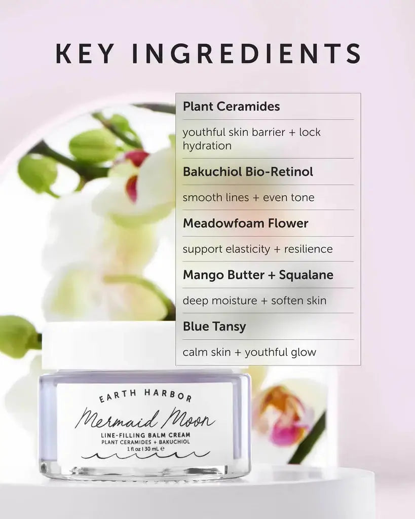 MERMAID MOON Line-Filling Balm Cream Earth Harbor Naturals