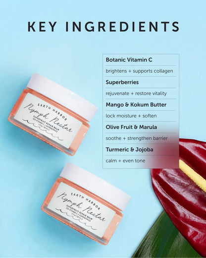 NYMPH NECTAR Superfruit Repair Balm: Sea Vitamin C: 15 ml Earth Harbor Naturals