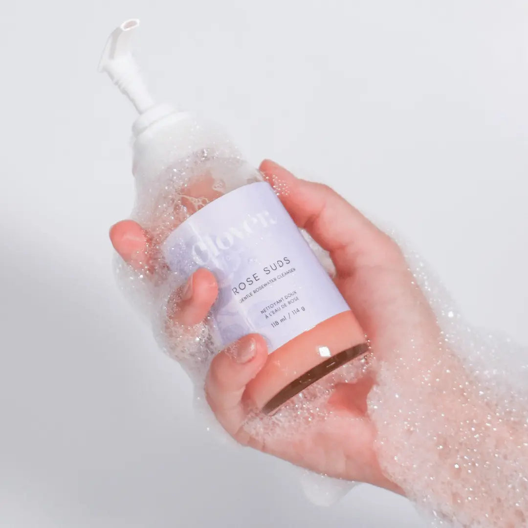Rose Suds Gentle Rosewater Cleanser Clover By Clove + Hallow