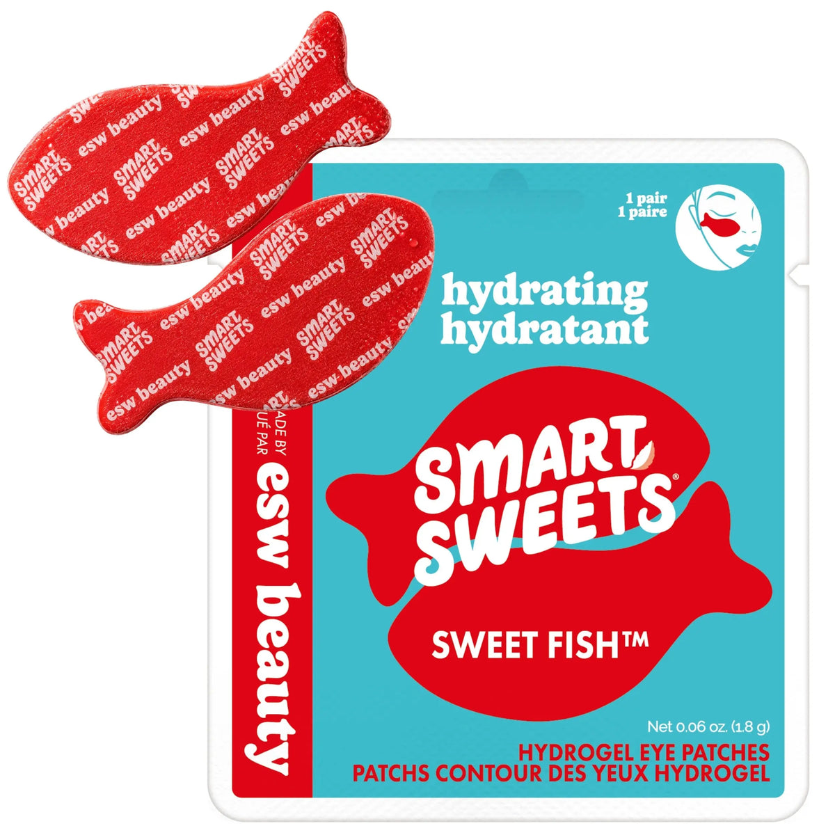ESW x SmartSweets Hydrating Sweet Fish™ Eye Patches