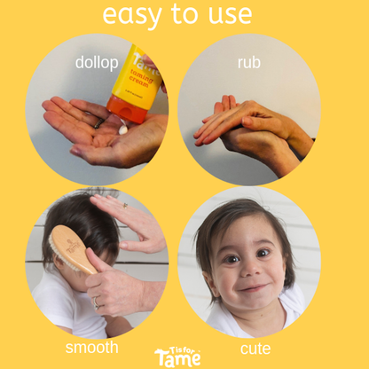 Hair Taming Cream for Kids, Natural, Anti-Frizz & Flyaways