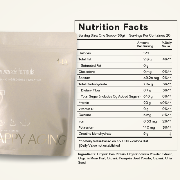 Lean muscle formula - Protein Powder (Vanilla)