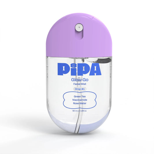 Pipa Skincare Glow Go Facial Mist with Organic Rose Water