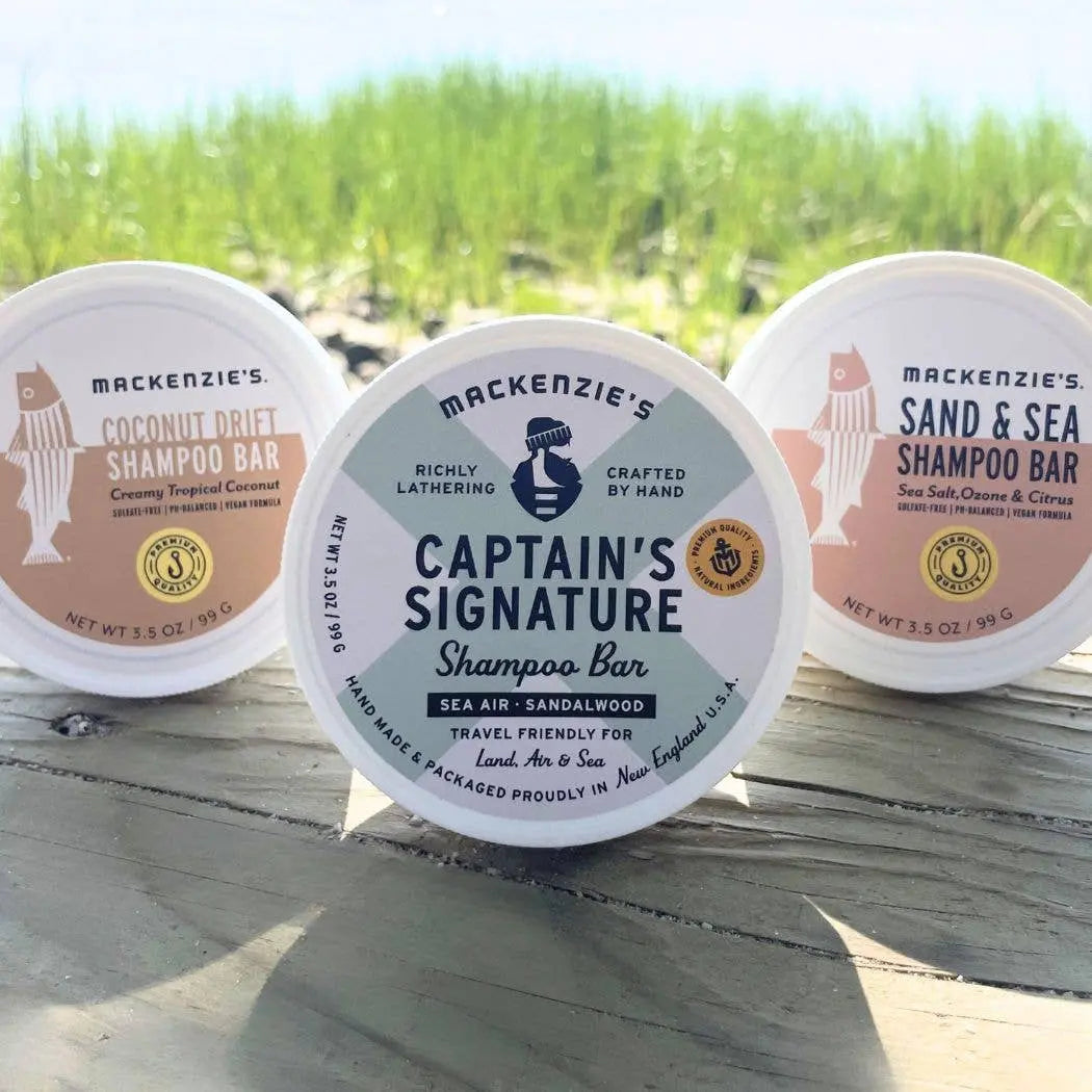 Captain's Signature Shampoo Bar 3.5 OZ (12 qty) MacKenzie's Fisherman