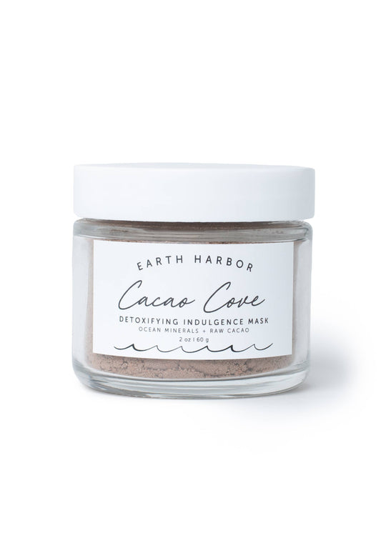 CACAO COVE Detox Dessert Mask: Raw Cacao + Ocean Minerals