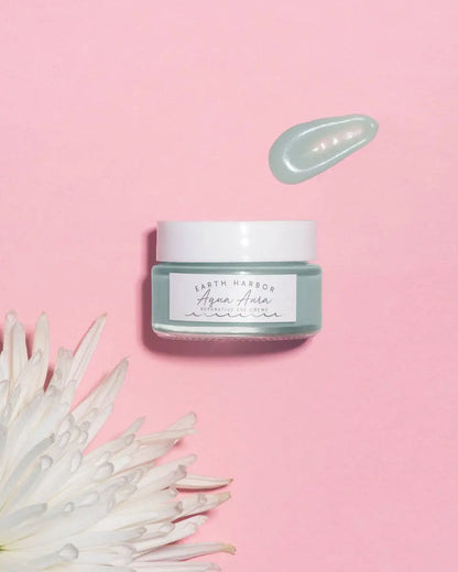 AQUA AURA Eye Creme: Blue Tansy + Sea Collagen + Antioxidant Earth Harbor Naturals