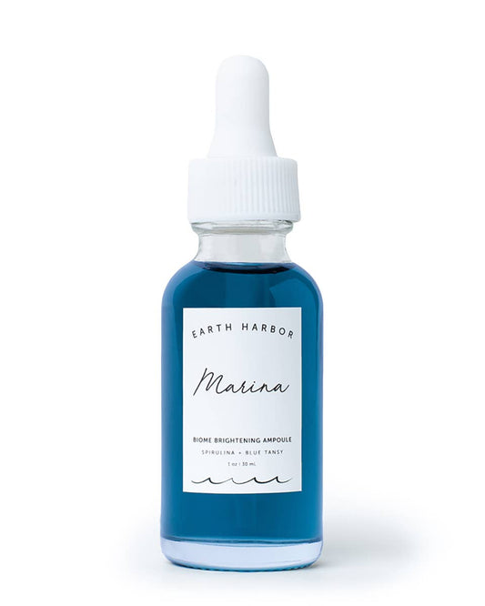 MARINA Biome Brightening Concentrate: Blue Tansy + Squalane : 1 oz