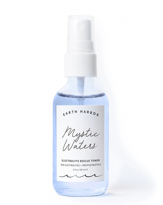 MYSTIC WATERS Electrolyte Rescue Toner: Sea Electrolytes Earth Harbor Naturals