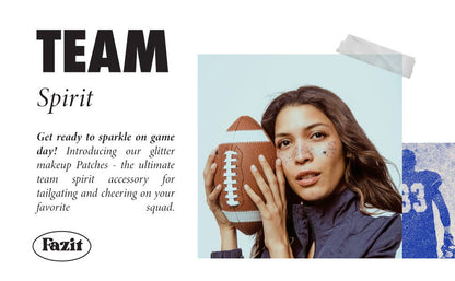 Blue Spirit Speckles — School Spirit & Game Day : 6