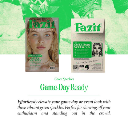 Green Spirit Speckles — School Spirit & Game Day : 6