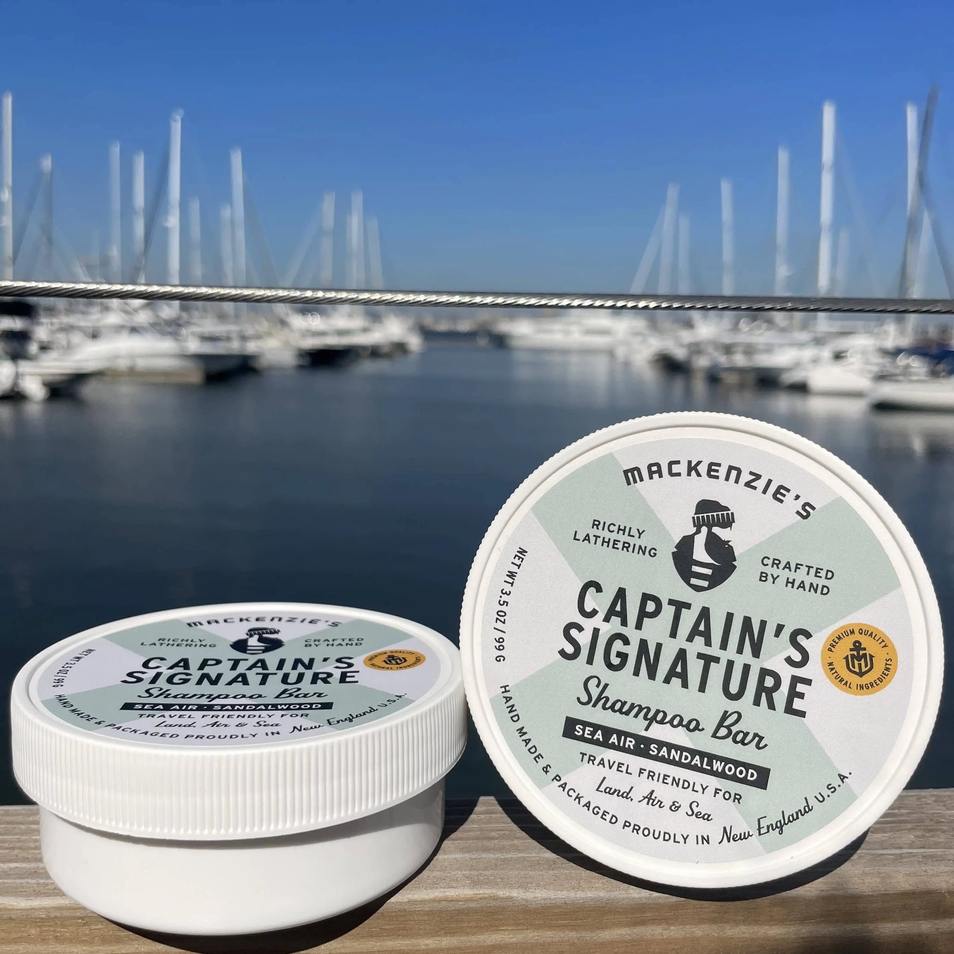 Captain's Signature Shampoo Bar 3.5 OZ (12 qty) MacKenzie's Fisherman