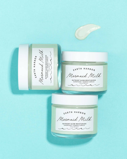 MERMAID MILK Nutrient Glow Moisturizer: Superfoods: 1 oz Earth Harbor Naturals