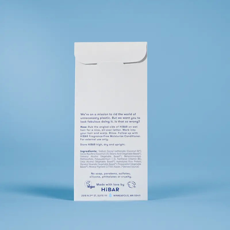 Fragrance-Free Moisturize Shampoo HiBAR