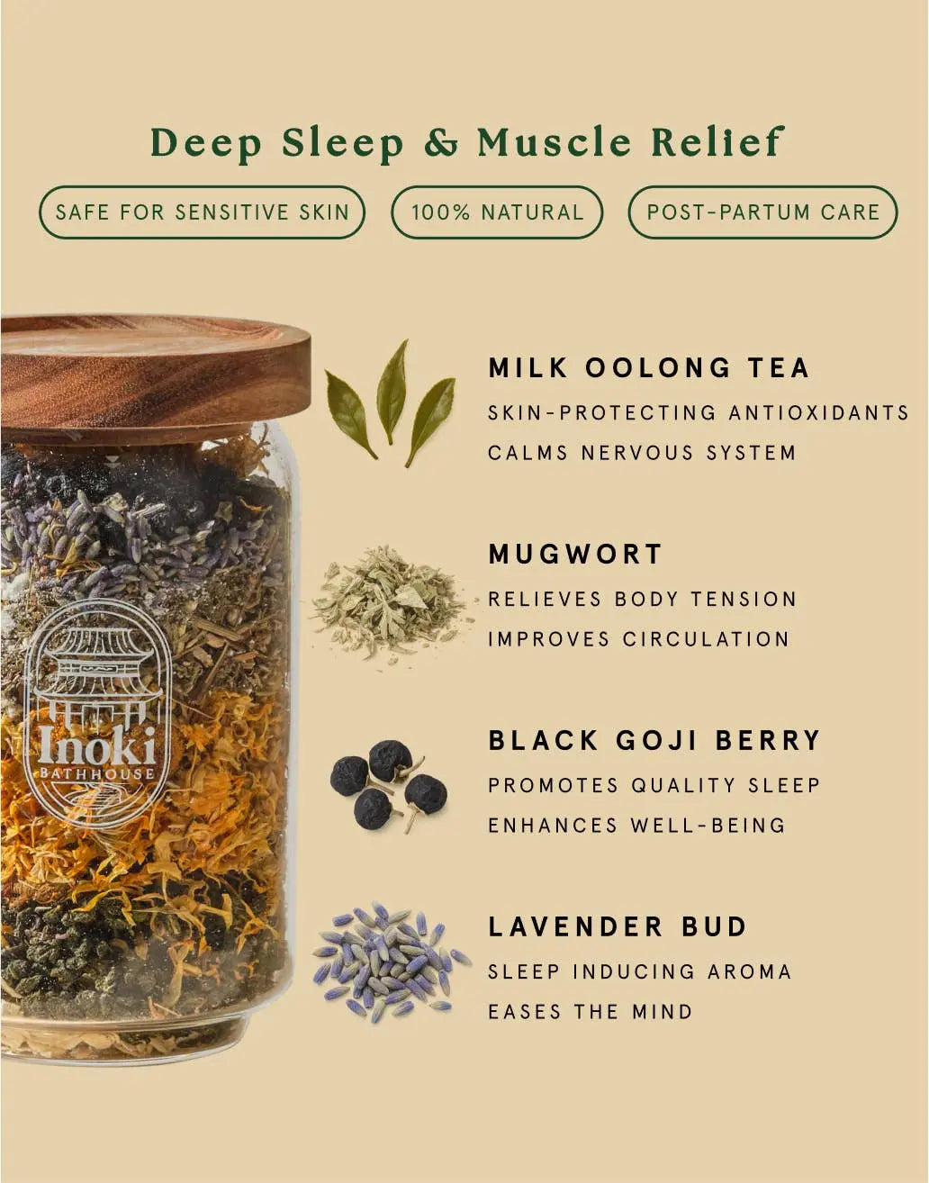 Mountain Fog - Deep Sleep & Muscle Relief (Mini) Inoki Bathhouse