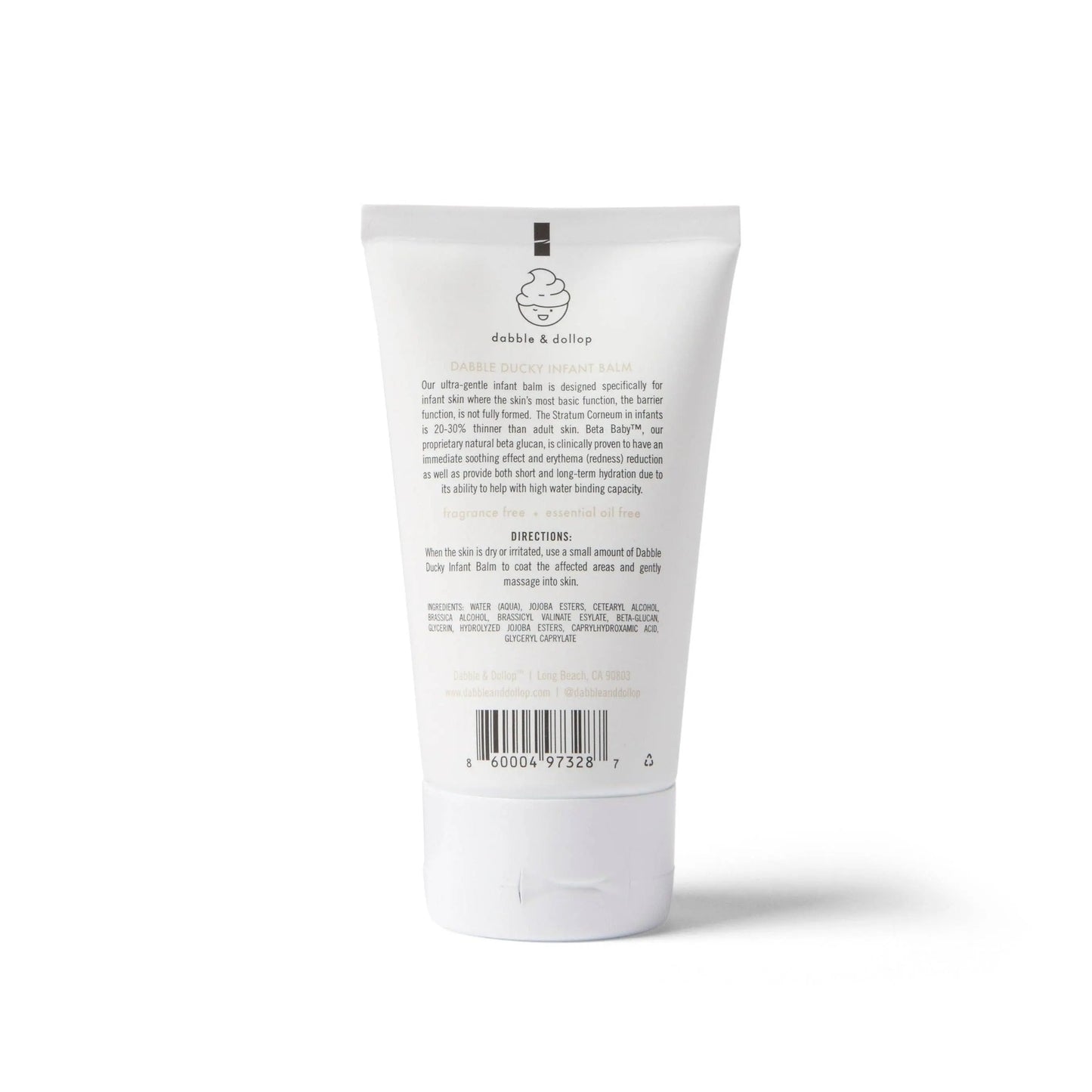 All-Natural Fragrance-Free Infant Balm (EWG Certified) Dabble & Dollop