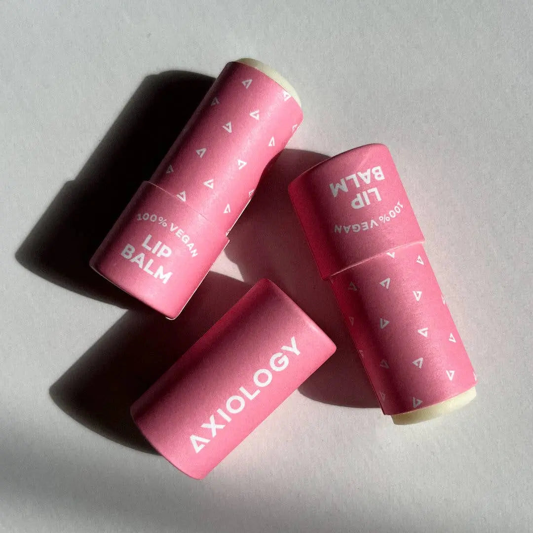 Peppermint- Natural Lip Balm – Clean Vegan and Creamy Axiology