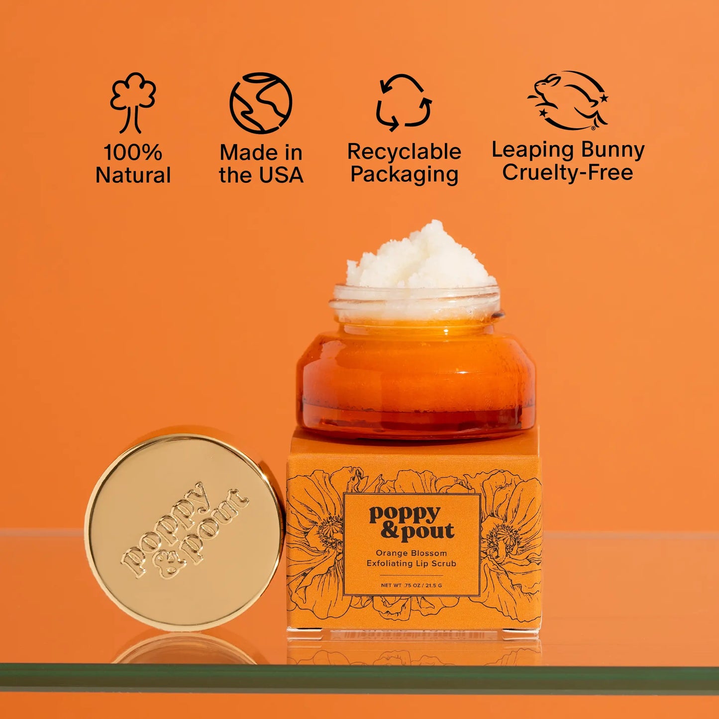 Lip Scrub, Orange Blossom