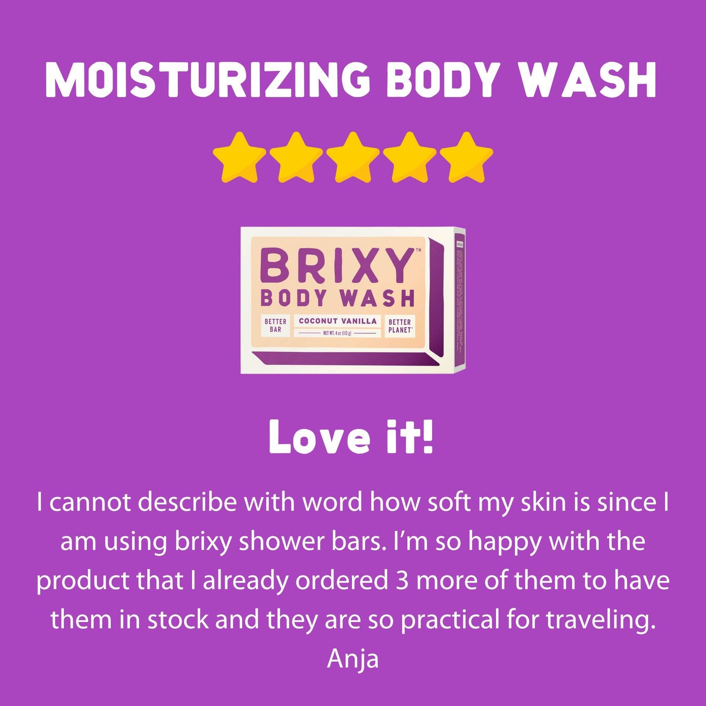 Moisturizing Body Wash Bar For Skin Barrier Support