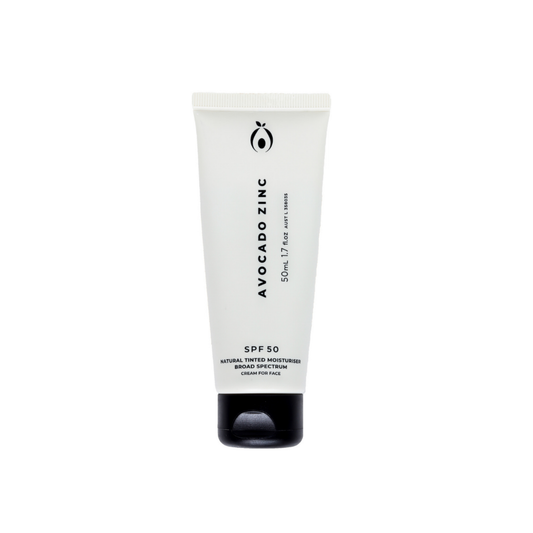 Avocado Zinc SPF 50 Natural Tinted Moisturiser