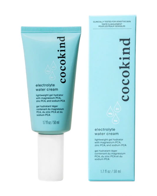 Electrolyte water cream