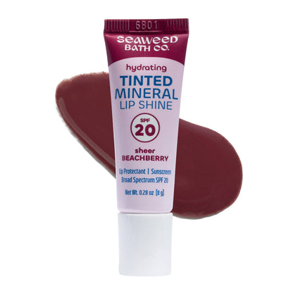 Tinted Mineral Lip Shine SPF 20 - Beachberry
