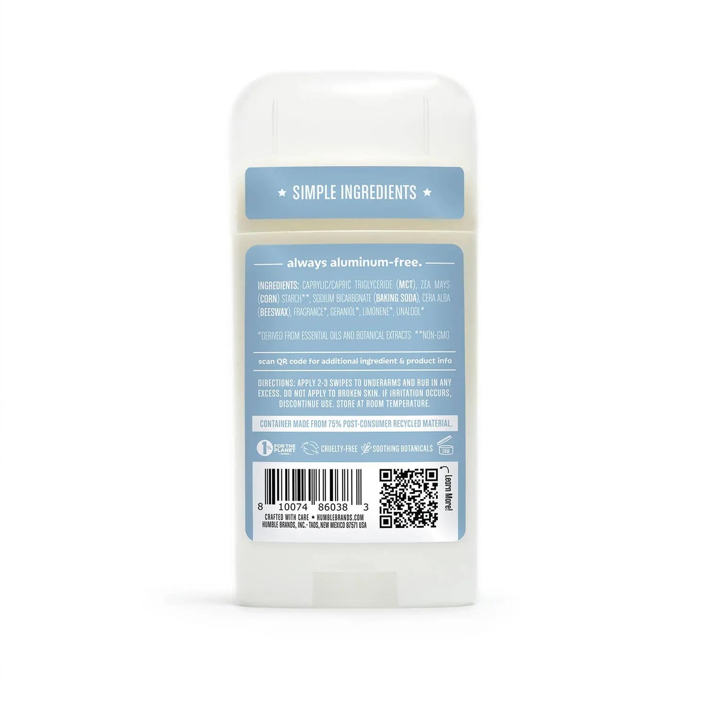 Rosemary and Mint Original Deodorant Humble Brands, Inc.