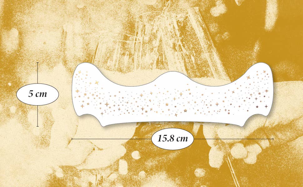 Gold Glitter Freckles — Makeup patches for every occasion: 6