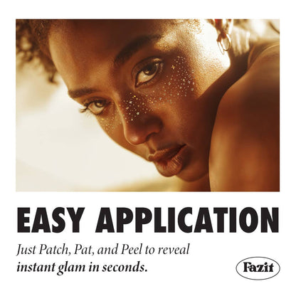 Gold Glitter Freckles — Makeup patches for every occasion: 6