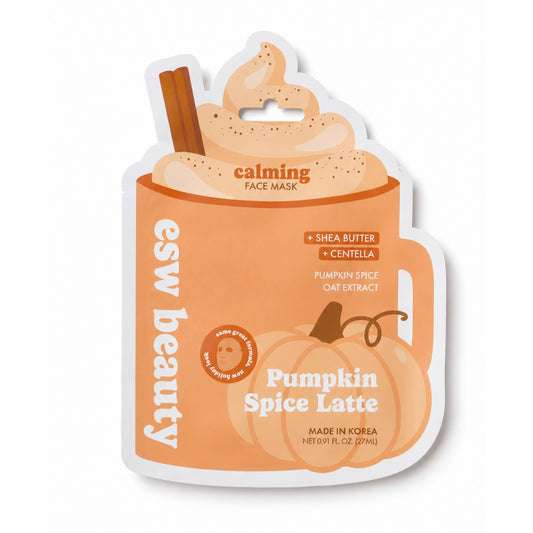 Pumpkin Spice Latte Calming Face Mask: 1 pc
