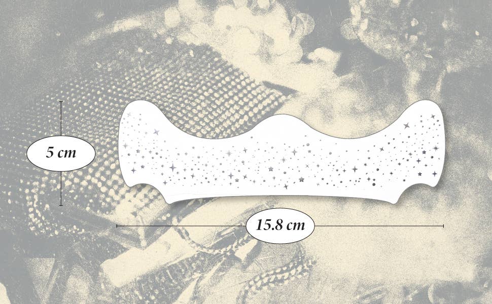 Silver Glitter Freckles —Makeup patches for every occasion: 6