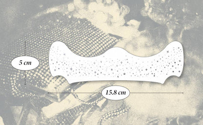 Silver Glitter Freckles —Makeup patches for every occasion: 6