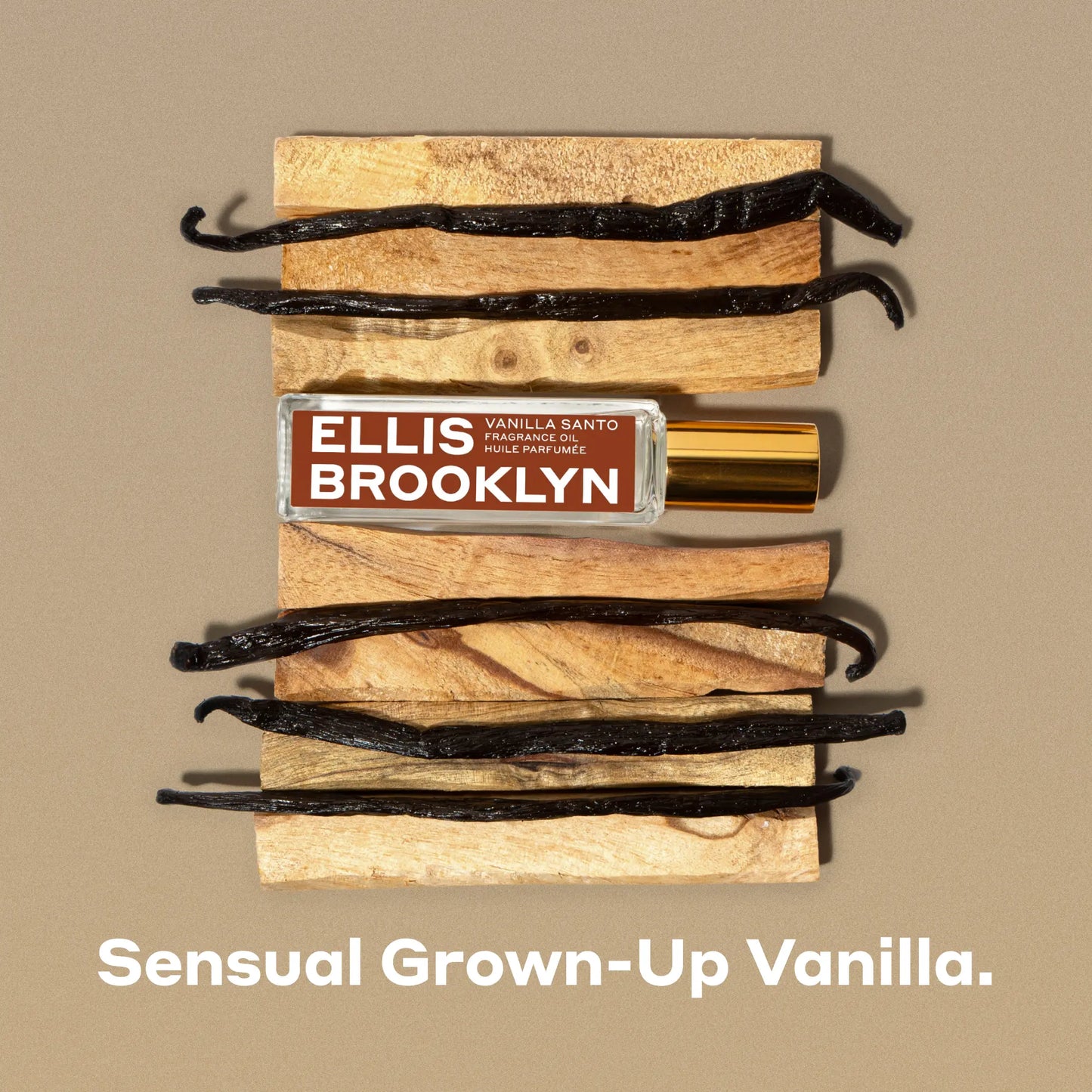 VANILLA SANTO Fragrance Oil Rollerball Ellis Brooklyn