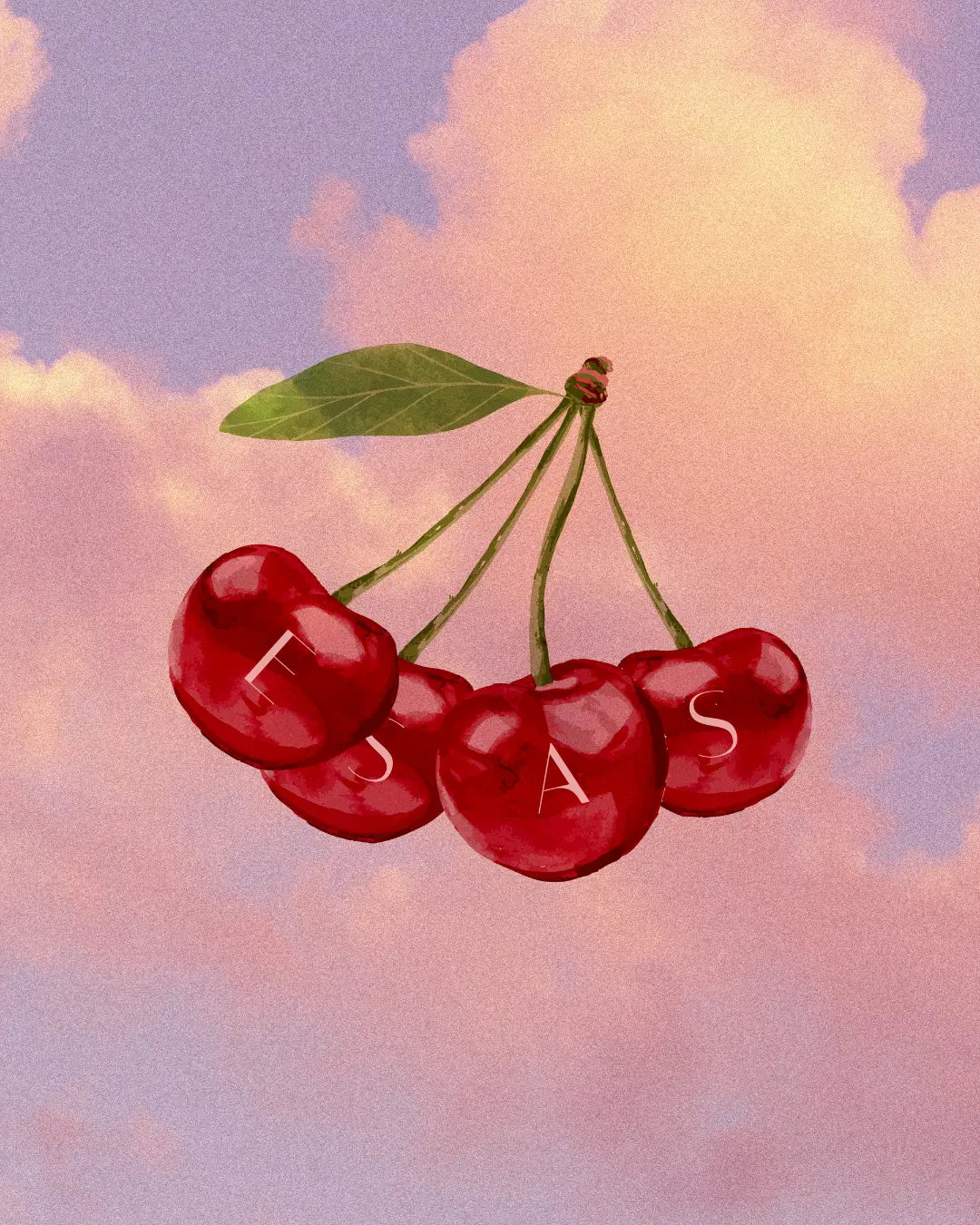 Cherry Cloud Organic Eau de Parfum - Sweet Dreamy Cherry: 0.33 oz ESAS
