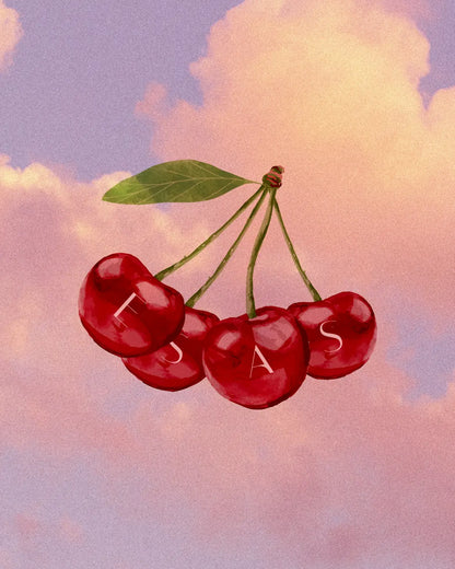 Cherry Cloud Organic Eau de Parfum - Sweet Dreamy Cherry: 0.33 oz ESAS