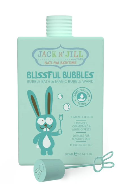 Jack N' Jill Bubble Bath with Bubble Wand - Natural 300mL